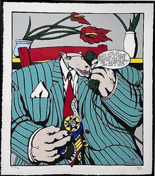 Markus Pierson Homage To Roy Lichtenstein Lithograph 16/25