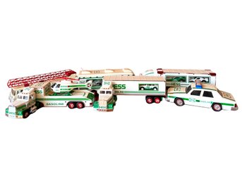 Collection Of 6 Hess Toys Truck And Vehicles.