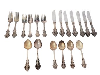 Vintage International Deepsilver Silverplate Flatware - A.P. Silver