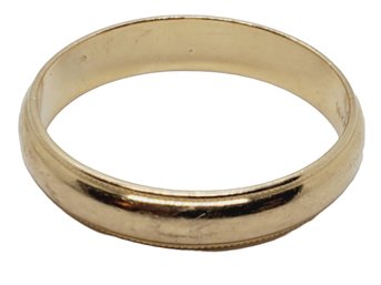 Vintage Men's 14K Yellw Gold Size 13 Wedding Band 3 DWT (Bag B)