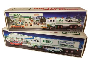 Two Vintage 1991 & 1991 HESS Trucks - Both New!!!