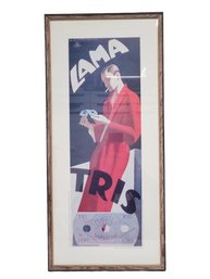 Vintage Italian Framed Poster - Man In Red Robe - Marcello Dudovich Art