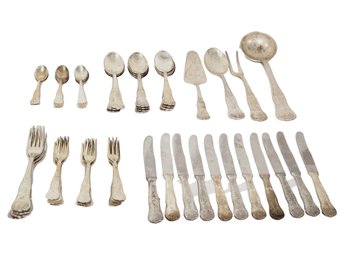 Unbranded Vintage Silverplate Flatware