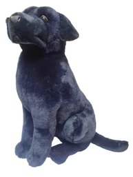 1996 Vintage Bravo Italia Plush Large Black Lab Dog With Tags - Mary Meyer Corp