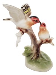 Vintage Wein Karamos Porcelain Birds Sculpture Figurine Made In Austria