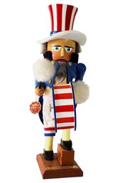 Unique Signed Steinbach Germany Limited Edition #1449 Uncle Sam Nutcracker With Musical Drum Lot XX