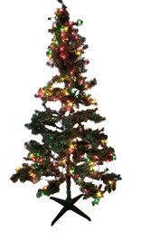 Multi-color 6' Pre-lit  Artificial  Christmas Tree