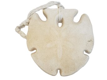 Decorative Oversized Plaster Sand Dollar Wall Hanging