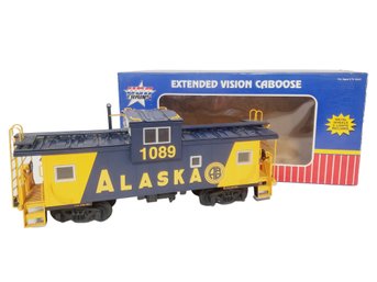 USA Trains Alaska Extended Vision Window Lighted Caboose 1089 - R12117 G Scale Model Train In Orginal Box