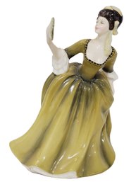 Vintage 1970 Royal Doulton Simone Porcelain Lady Figurine HN2370