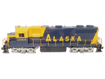 USA Trains Alaska Railroad Diesel Locomotive GP38-2 #2001 R22216 G Scale Model Train In Original Box