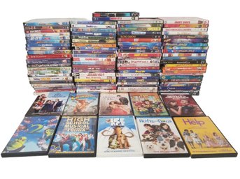 Great Selection Of 100 Children's & Family Movie DVD's: Disney, Mrs. Doubtfire, Hotel For Dogs, Ice Age & More