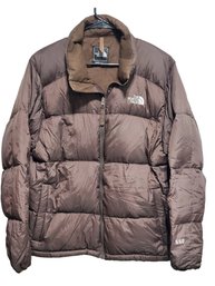 Men's The North Face Size Medium Brown Winter Down Coat