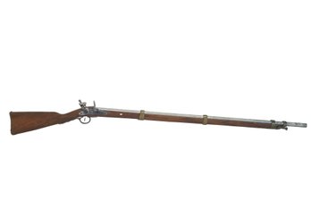 Vintage Brown Bess Replica Flintlock Musket By TR Manufacturing 260 - Made In Spain