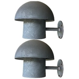 Scandinavian Modern - Outdoor Sconces - Bjarne Bech For Louis Poulsen- Denmark 1960s - A Pair