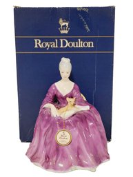 Vintage 1971 Royal Doulton Charlotte HN2421 Bone China Figurine In Original Box