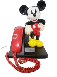 1990 Walt Disney ATT Mickey Mouse Push Button Landline Telephone