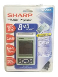 SHARP Wizard Organizer Synchronizes With Microsoft Outlook - Software & Cable Included - NEW SEALED