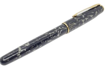 Vintage PARKER SONNET Indigo Marble Ball Point Pen