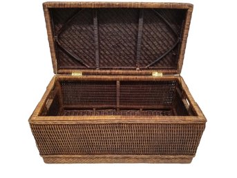 Wicker Rattan Trunk Blanket