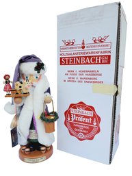 Vintage Steinbach GermanyKurt Adler 12 Days Of Christmas Wooden Nutcracker Music Box (Lot C)