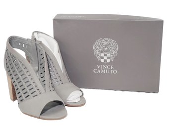 New Vince Camuto Ladies Korsta Gray Ankle Boot Size 9.5