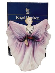 Vintage 1985 Royal Doulton Porcelain Lady Figurine - Isadora - HN2398 - In Original Box