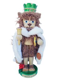 2001 Steinbach Germany The Wizard Of Oz The Cowardly Lion Nutcracker With Box (Lot BBB)