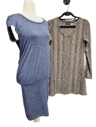 Two Ladies Knit Dresses - BDG & Lou And Gray - Size Small