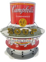 2002 Retired Department 56 Campbell's Soup Counter Lighted Christmas House W/ Box