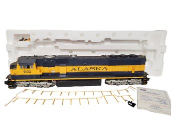 USA Trains Alaska Railroad Spirist Of Alaska Locomotive EMD SD70 MAC 1:29 Scale R22609 (#4102) In Original Box