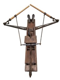 1896 Cast Iron Rowing Machine By Spalding 19th Century, Very Rare