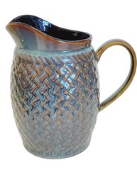 BW Boston Warehouse Trading Company Glazed Pottery Pitcher