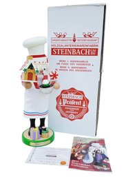 Steinbach Signed Ltd Ed Gingerbread Baker 6th In Christmas Traditions Series Nutcracker W/box & COA (LLL)