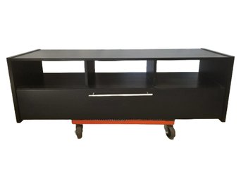CorLiving Naples Traditional Black Wood TV Stand