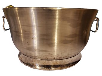 Great Oversized Frontgate Brushed Stainless Steel Party Bucket