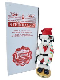 Steinbach Germany Disney Mickey Mouse Santa Nutcracker Ltd Edition 1437 / 5000 In Original Box (Lot MMM)