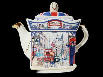 Sadler Teapot London Heritage Square Made In England Piccadilly