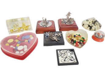 Assorted Vintage Toys, Puzzles & Novelties