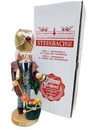 Steinbach Germany The Wizard Of Oz Professor Marvel Nutcracker W/ Original Box (Lot PPP)