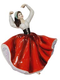 Vintage 1981 Royal Doulton Porcelain Lady Figurine - Karen - HN2388