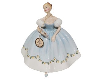 Vintage 1985 Royal Doulton First Dance Porcelain Lady Figurine HN2803