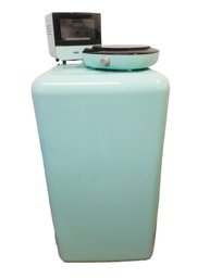 DASH Compact Refrigerator With Freezer, Hotplate & Mini Toaster Oven - Seafoam Green - Perfect For Dorm Room!