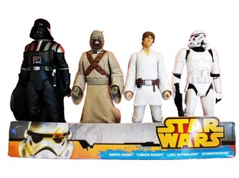 RARE Collectible Star Wars 4-Pack 18' Figures New In Box 2014