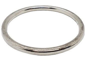 Vintage Sterling Silver 925 Solid Round Bangle Bracelet (Bag E)