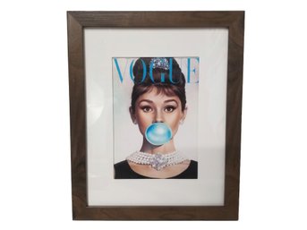 Framed Audrey Hepburn Wall Art