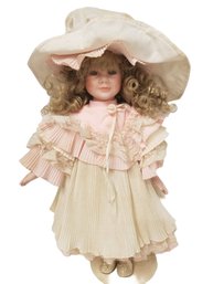 Vintage Kingstate The Dollcrafter Veronica Porcelain Doll - Number 1934 /3500