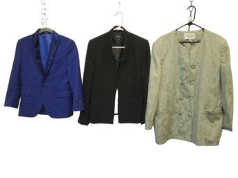 3 Women's Blazer Jackets - Assorted Sizes