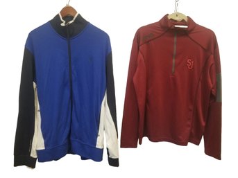 Two Men's Track Jackets: Polo & Ping