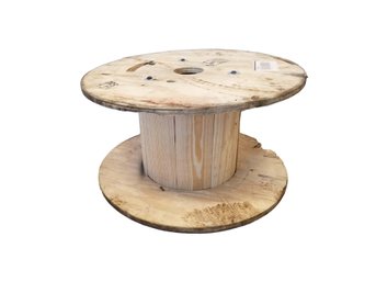 Medium Sized Wooden Spool  23'x13'